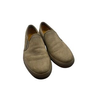 FRYE‎ Beacon Mens Brown Tan Slip On Casual Loafer Shoes Size 11.5 EUC
